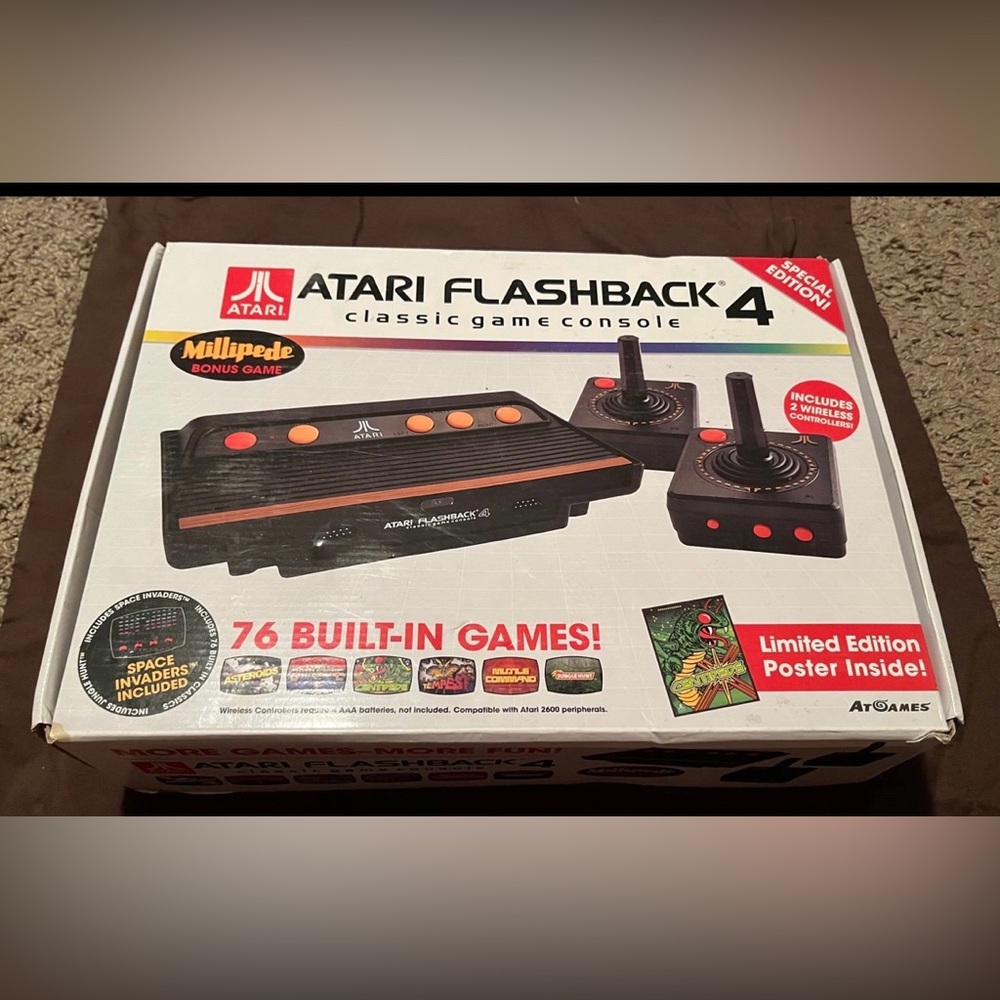 Atari Flashback 4 Classic Game Console